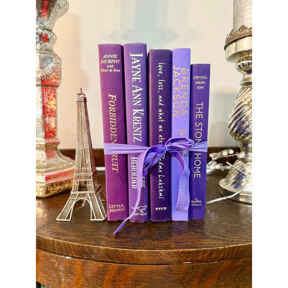 【希少】PURPLE STARS 2002 Purple Books Vintage purple Decorative Book collection, purple books, book